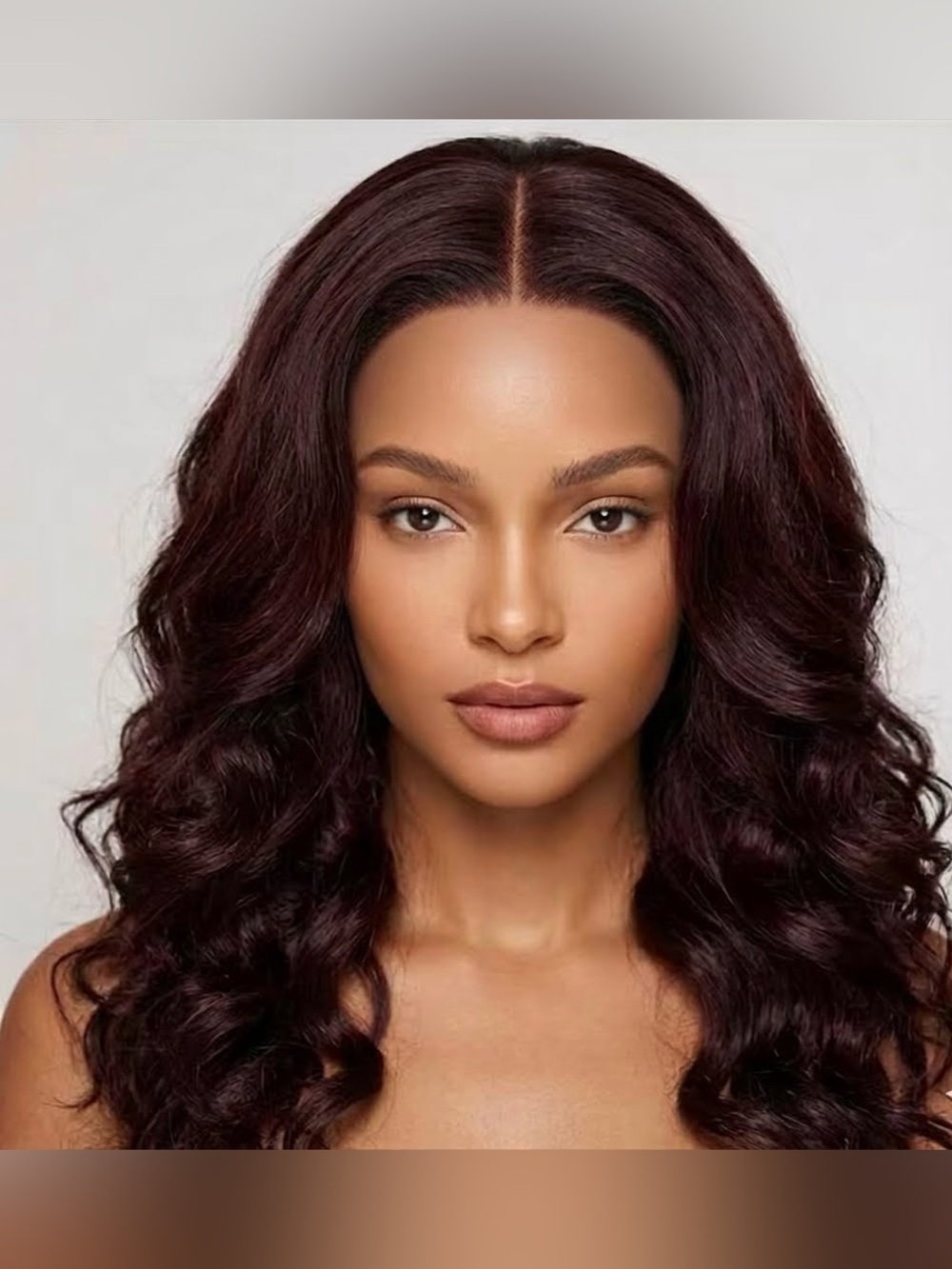Sensationnel Empress Natural Center Part Synthetic Lace Wig TRISSA~NWT
